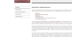Desktop Screenshot of anwalt-reese.de