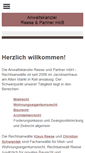 Mobile Screenshot of anwalt-reese.de